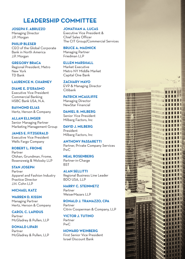 A&amp;B invite, leadership committee