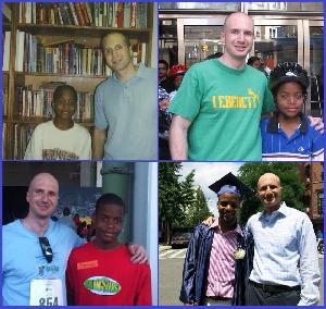 Me and Shateek over the years
